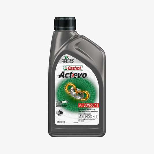 CASTROL ACTEVO 4T 20W-50 1L Calle Lima 51