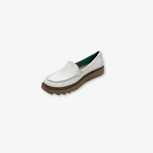 Zapatos Mocasines casuales para mujer Blancos