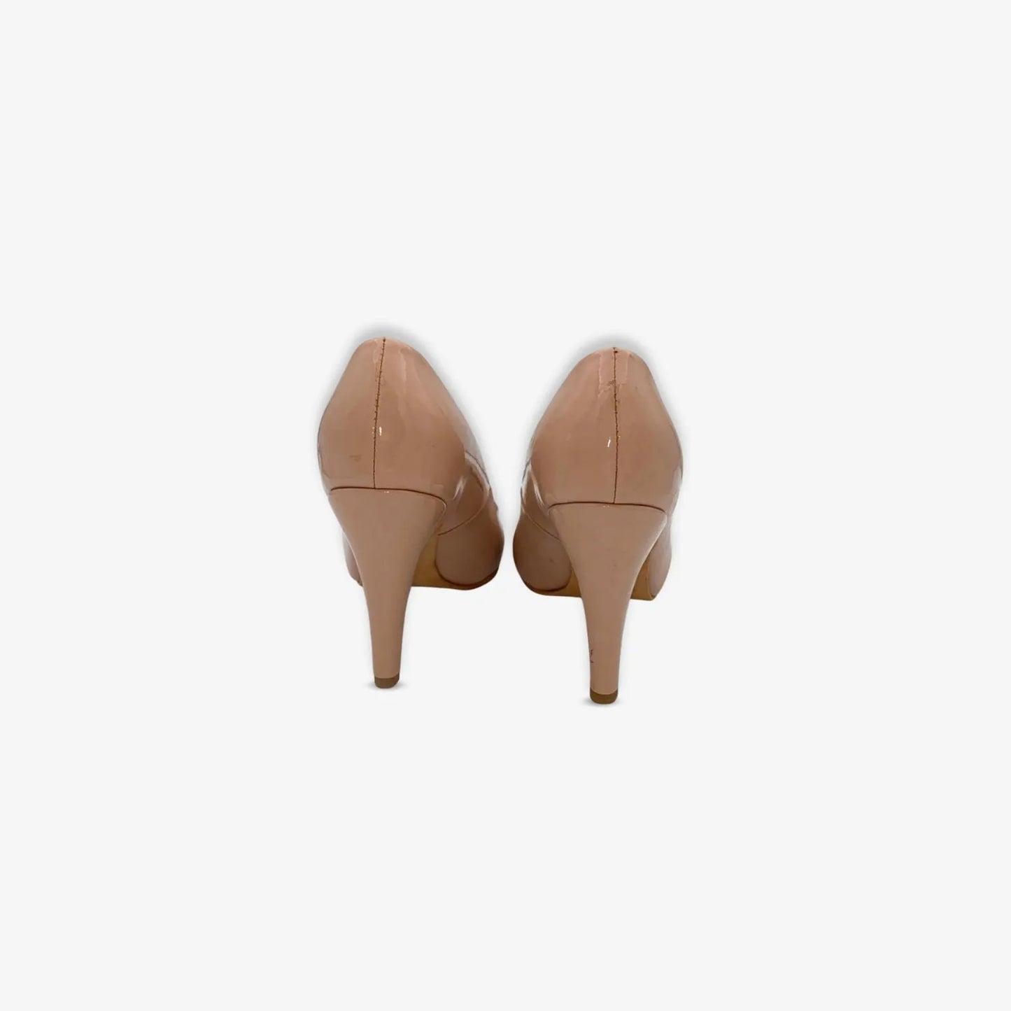 Tacones color piel  para mujer punta puntiaguda