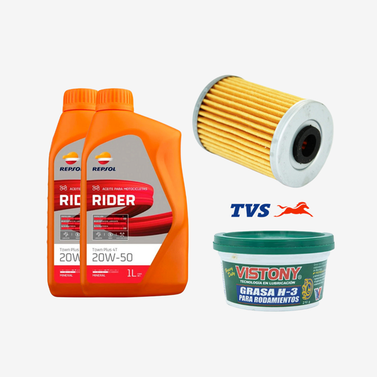 KIT DE MANTENIMIENTO REPSOL 20W-50 - TVS Calle Lima 51